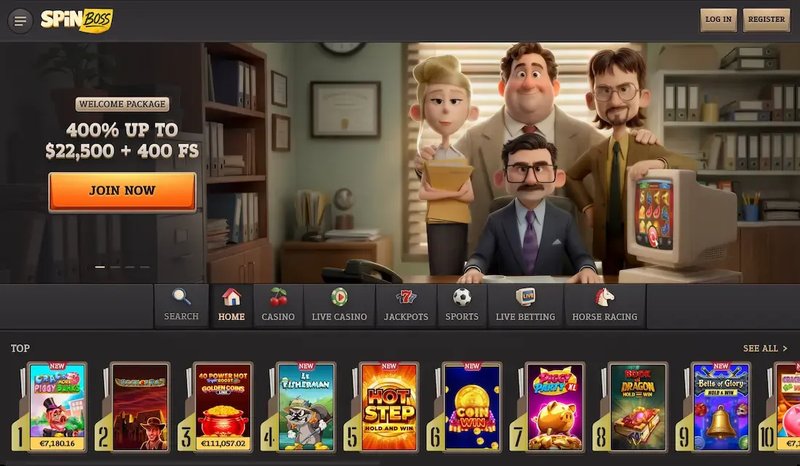 SpinBoss Casino: UK Players Unlock Big Wins with Easy Login